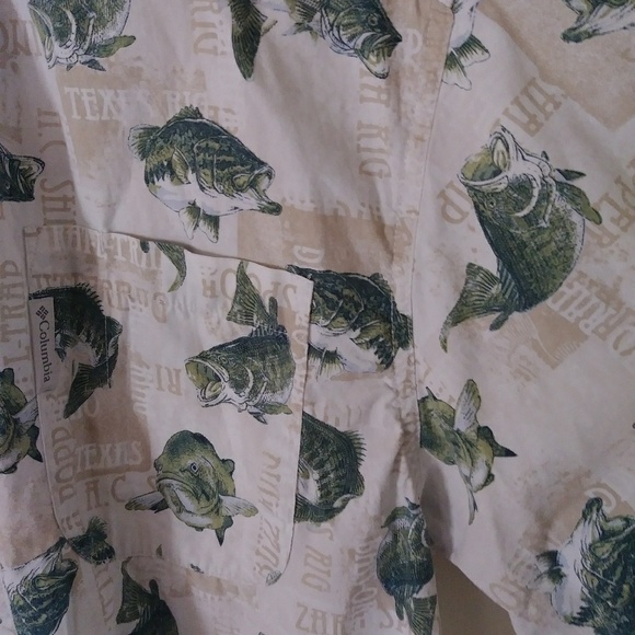 Awesome Columbia Bass Shirt - Picture 2 of 4